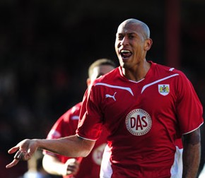 BCFC Chris Iwelumo 100th goal beats Baggies