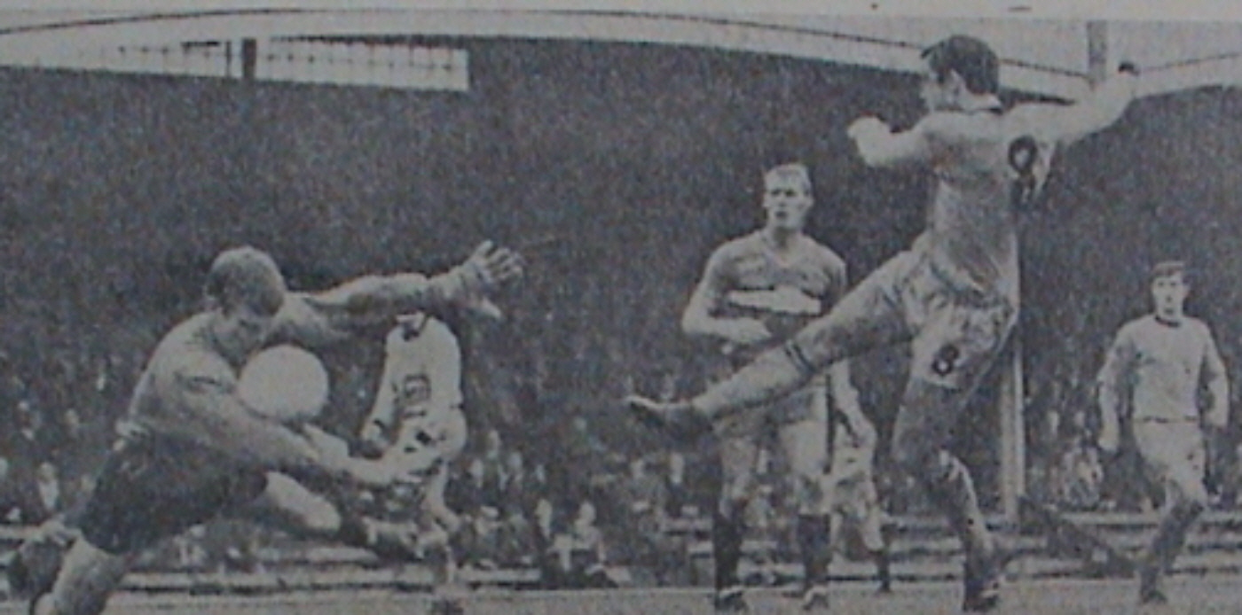 Ernie scores the winner againts Plymouth Ernie scores the winner againts Plymouth