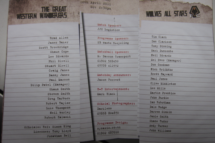 Programme-Gt Western-10thApr11